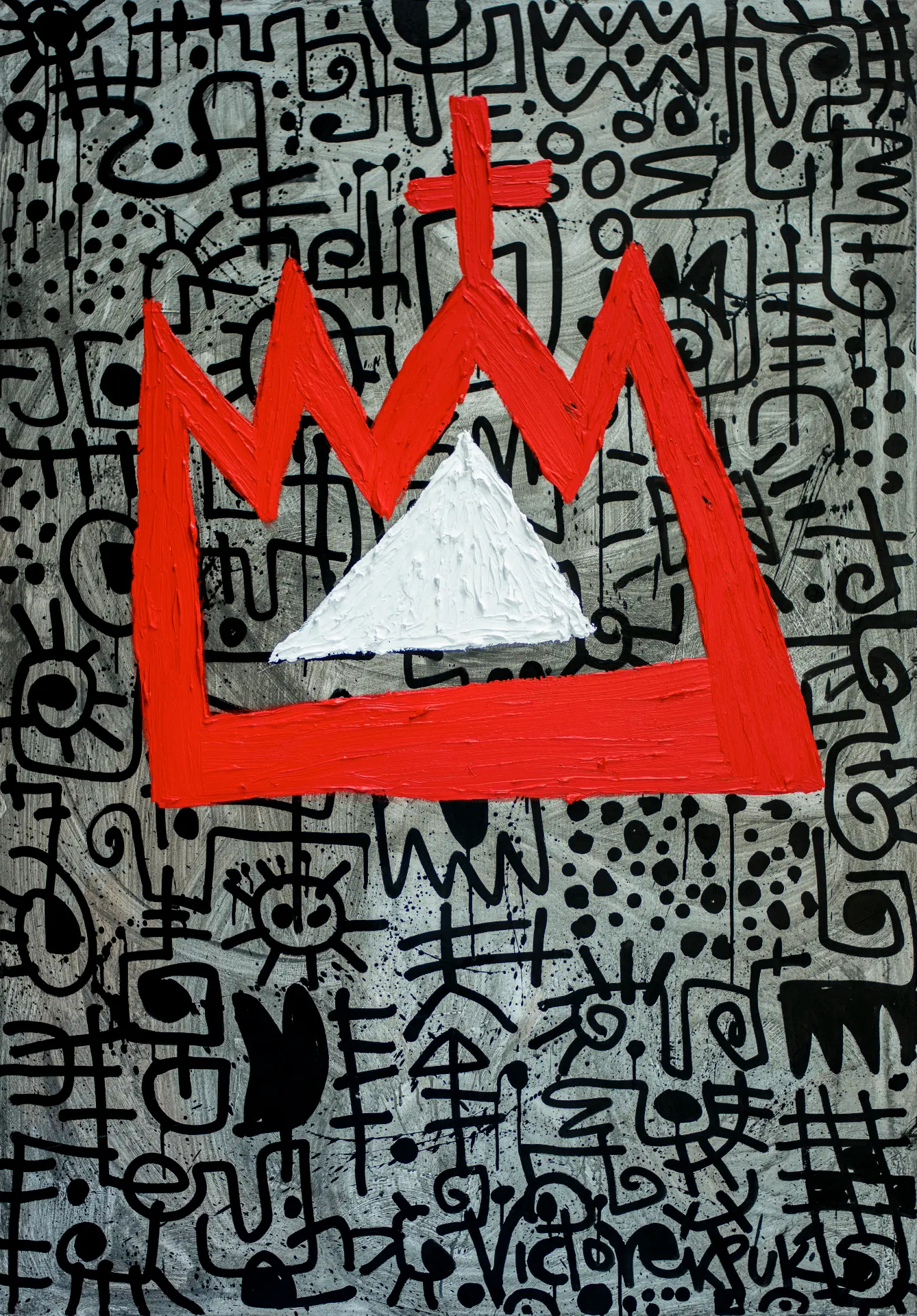 Portrait Series #4 2015 Acrylic on Canvas 122cm x 153cm