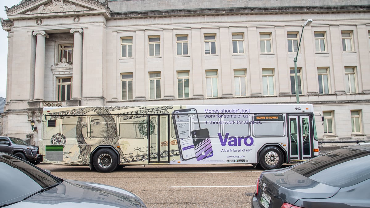 Varo bus wrap