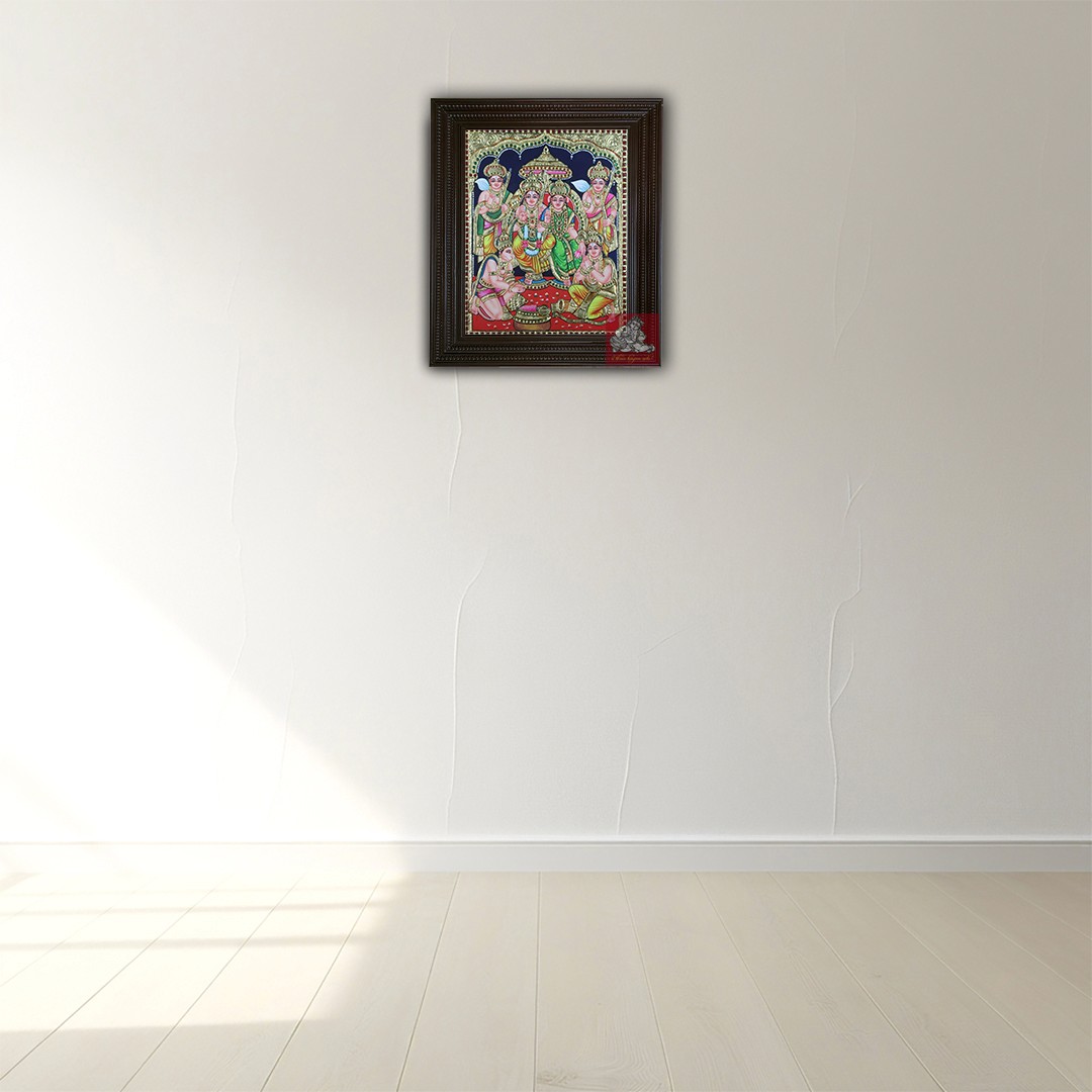 Ram Darbar Tanjore Painting