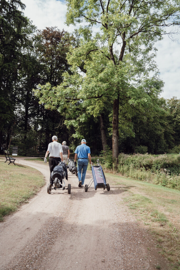 Rope and pulley system on weathered wooden structure