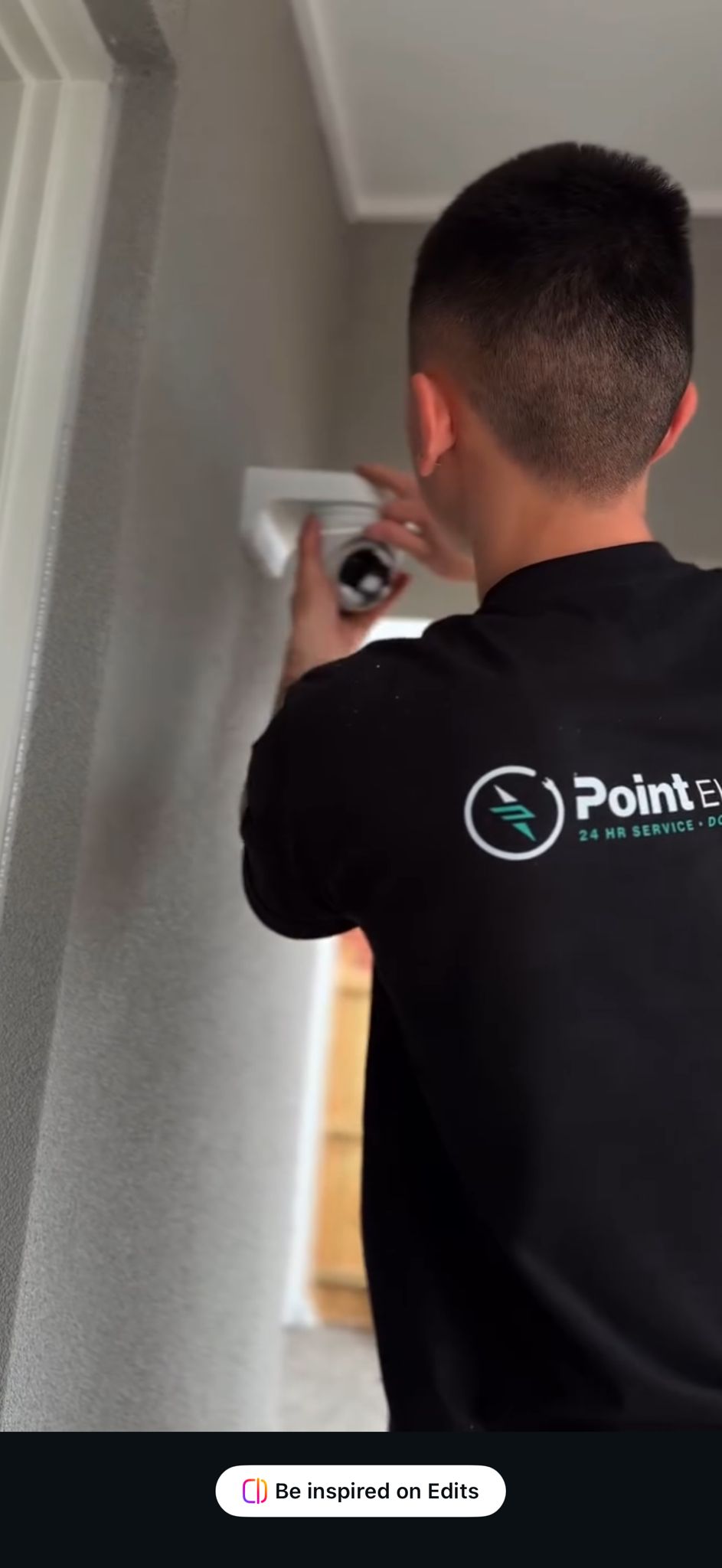 Security installation by point electrical electriccian
