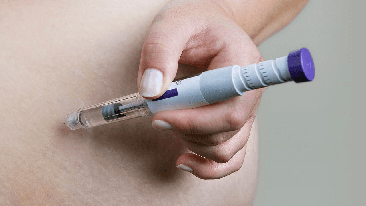 injecting medication - GLP 1 Dosing