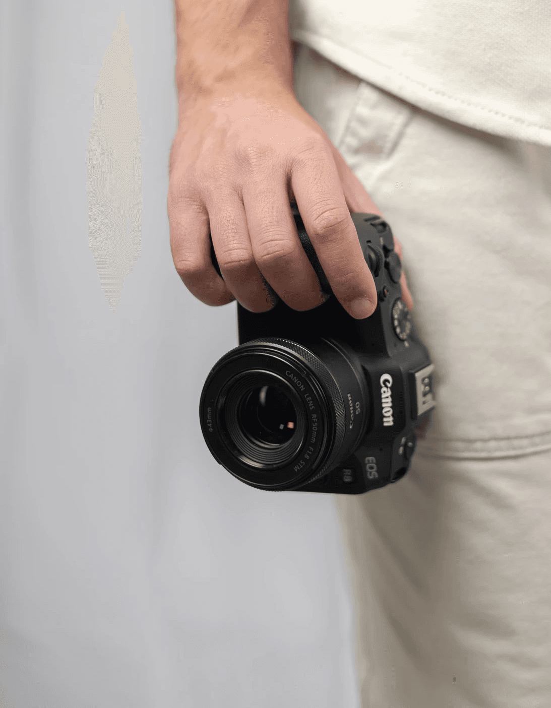 Photographer with the camera