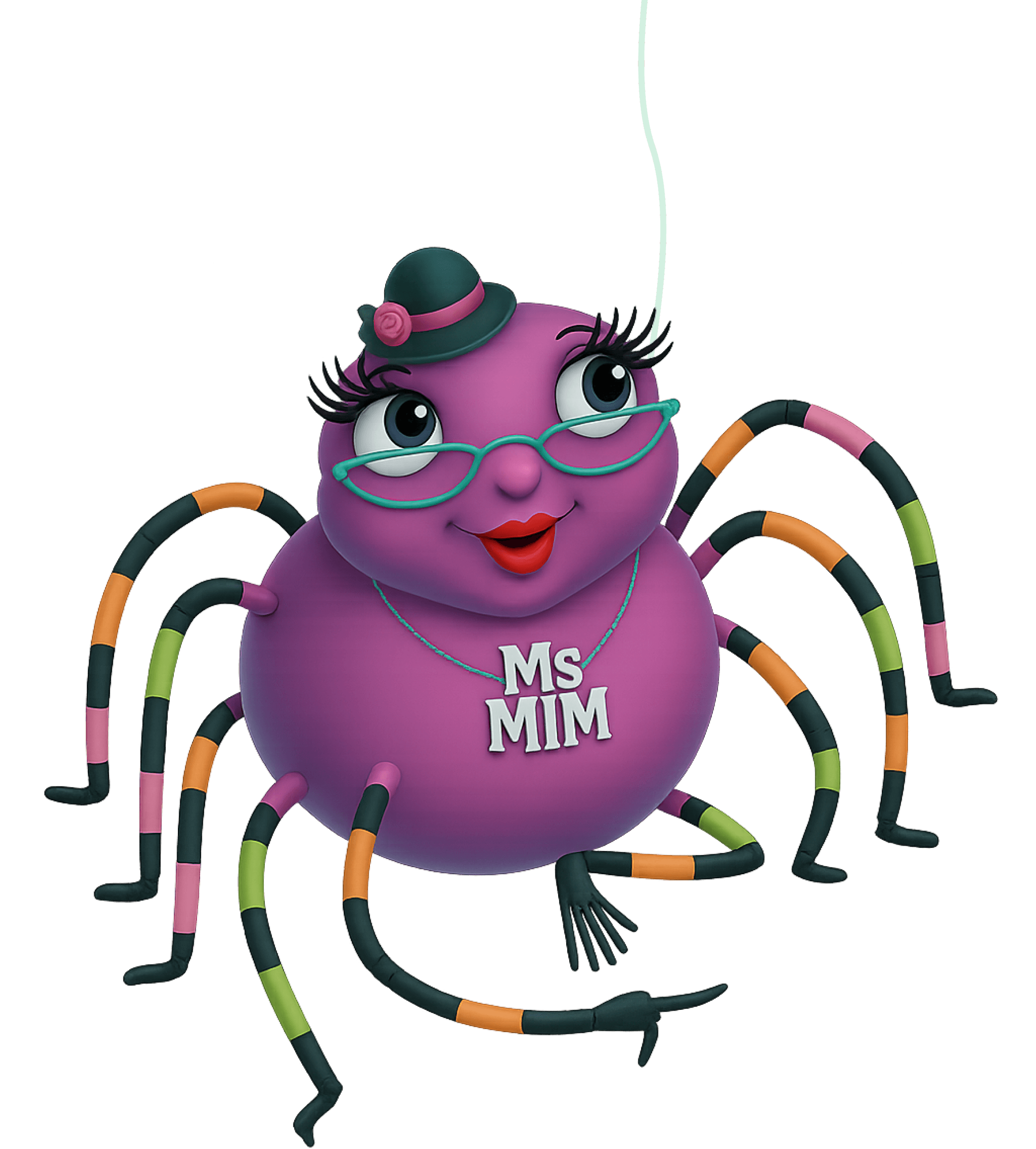 Image of Ms. Mim, a popular RAVE-O character who teaches about the multiple meanings of words.