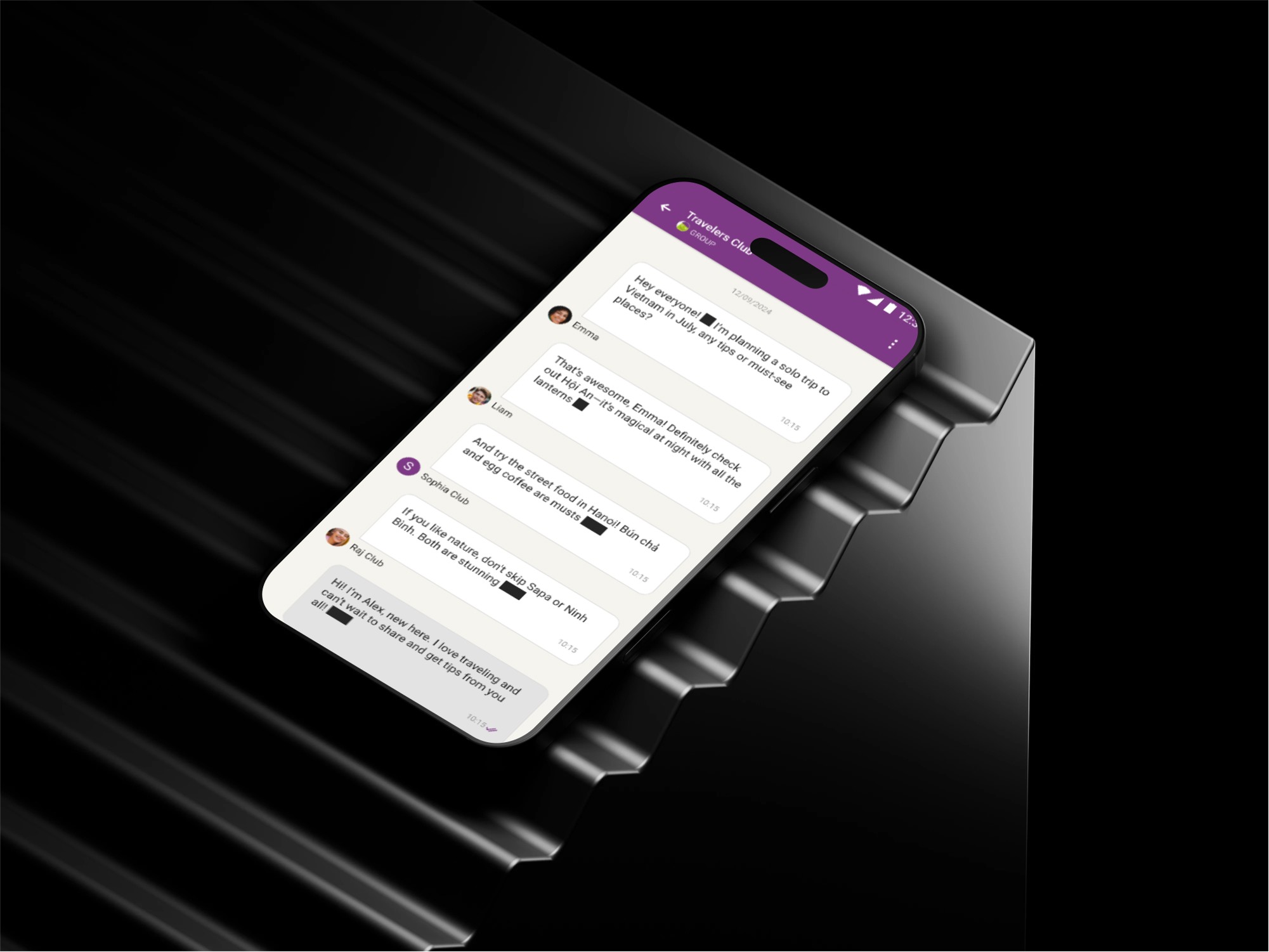 a cell phone on a table