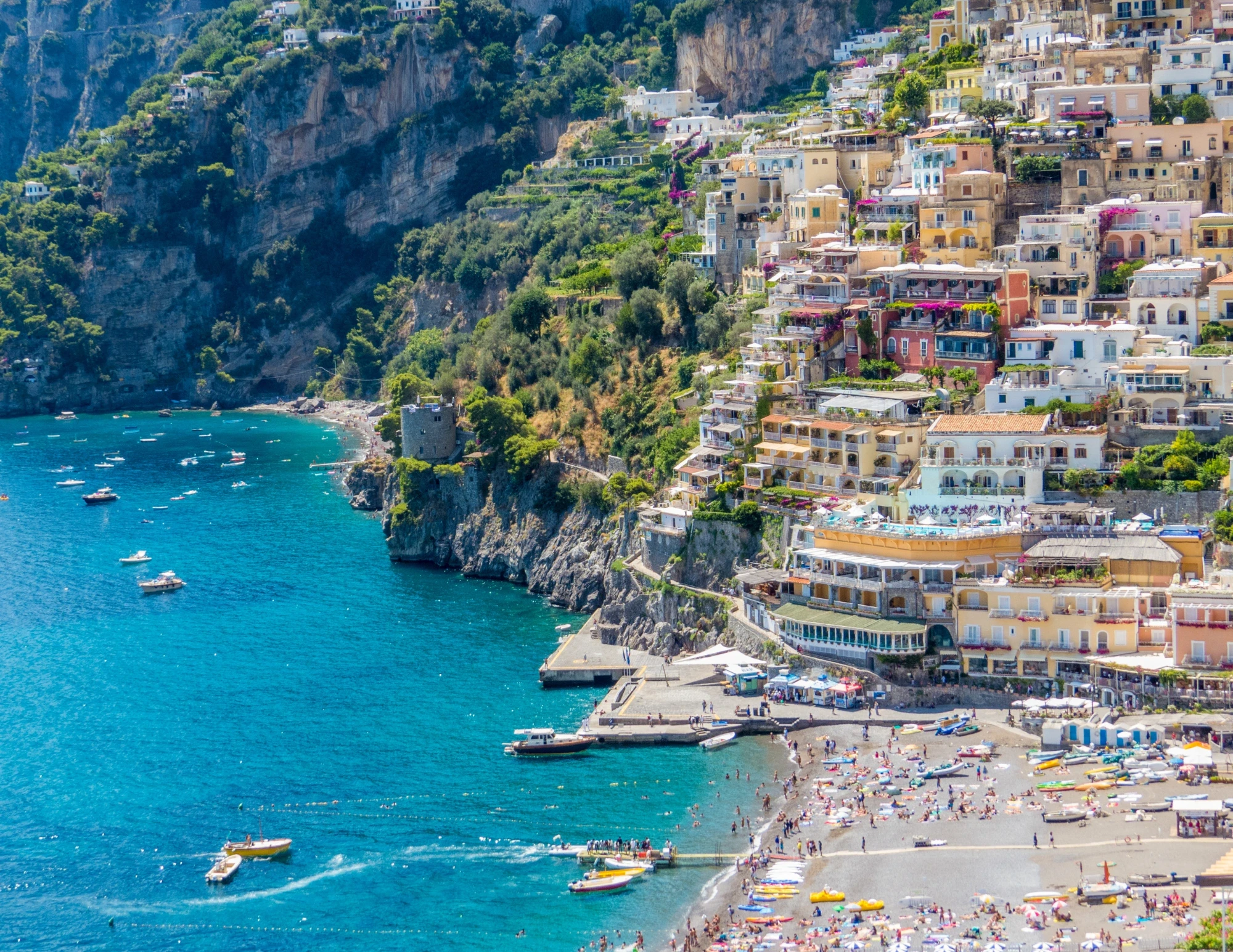 Positano boat tour