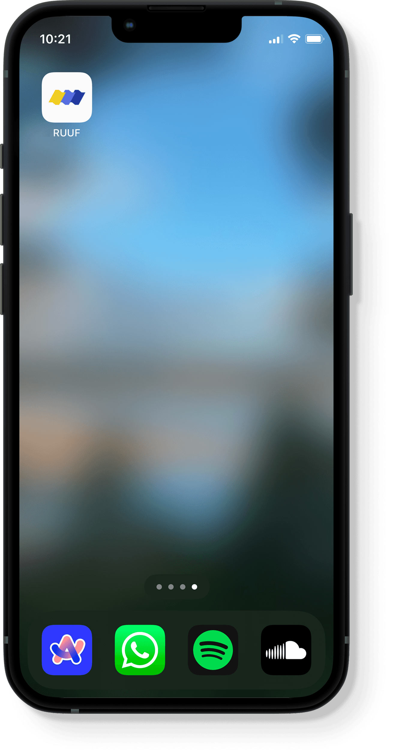 iphone con ruuf app