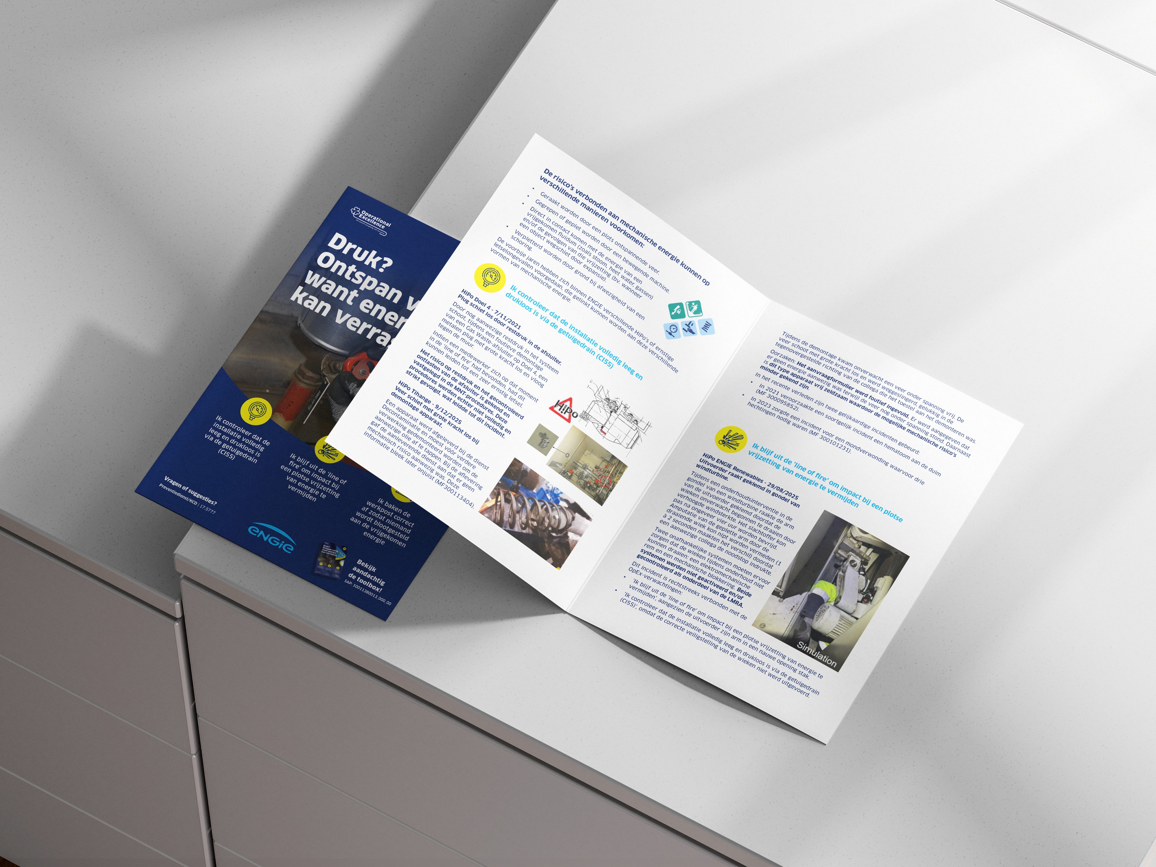 Image of the OpEx Safety Campaign for the Doel Nuclear Plant