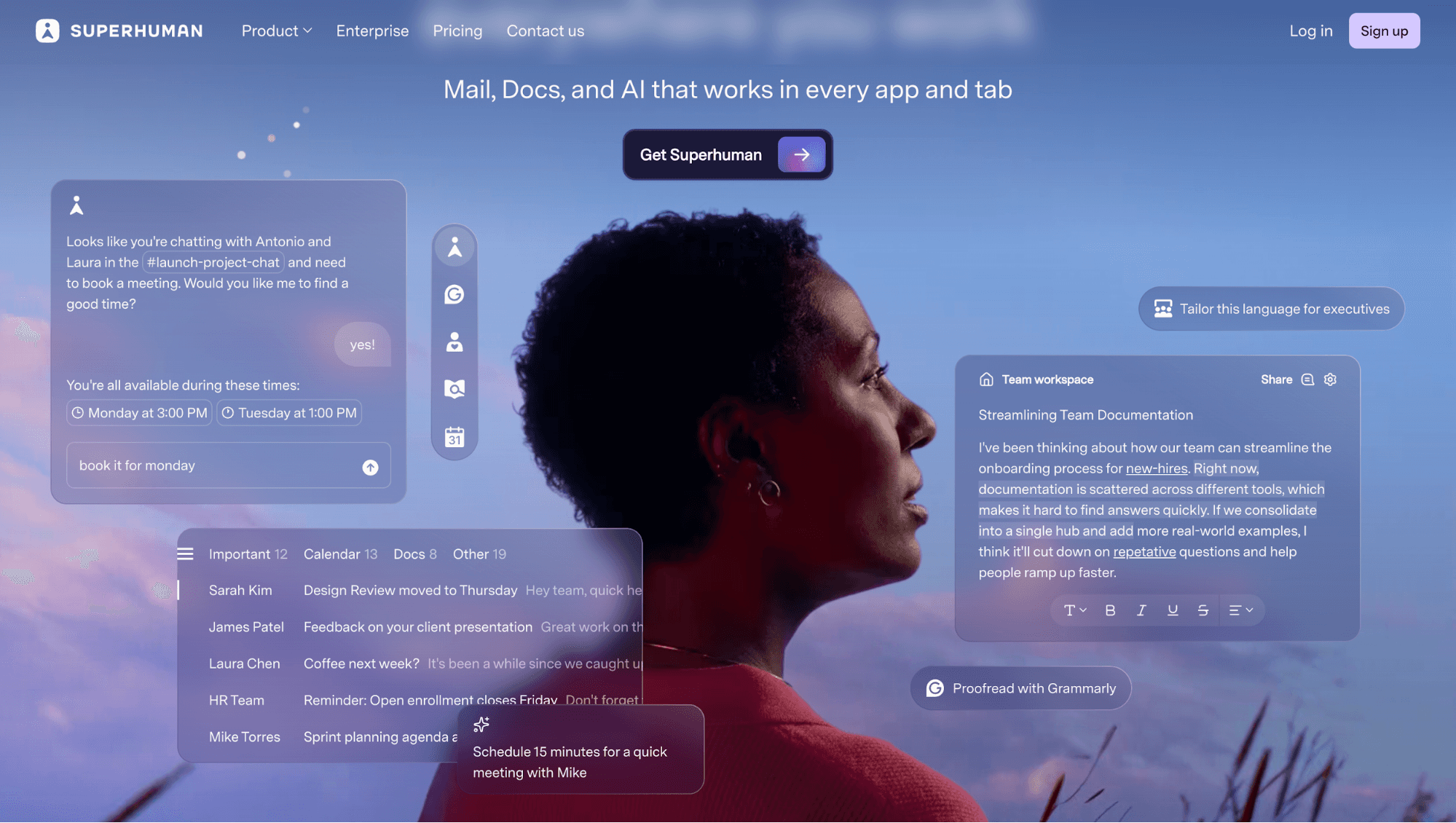 glassmorphism website