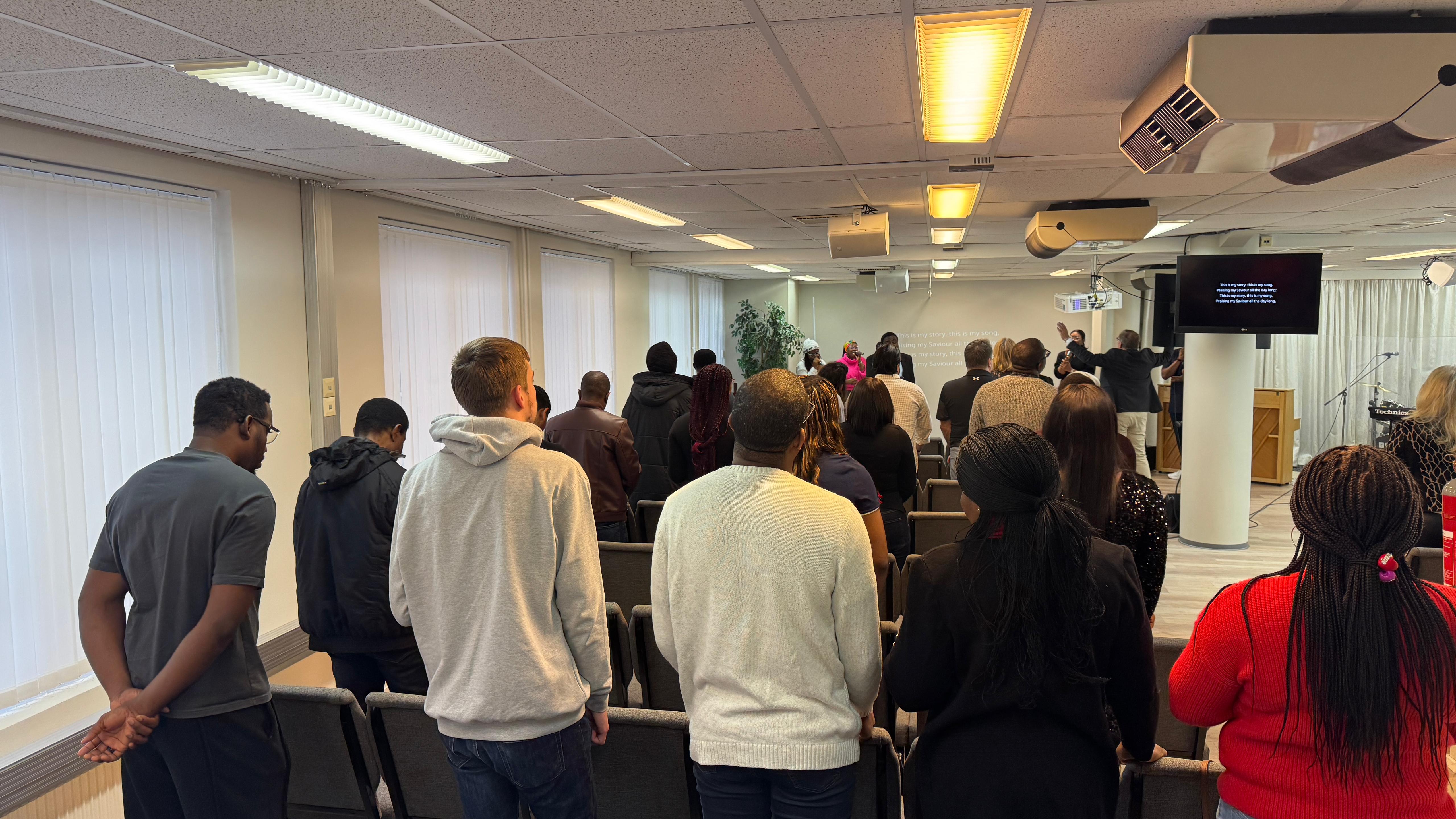 Vaasa City Church gallery moment
