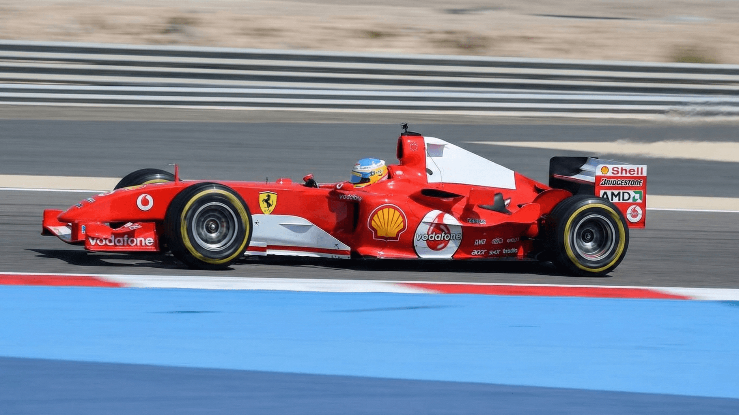 michael schumacher Ferrari F2004 race winner