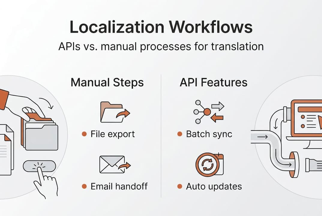 Infographic manual vs API-driven localization