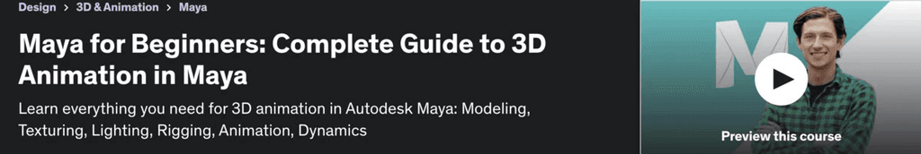 A Beginner's Complete Guide to Autodesk Maya - Vagon