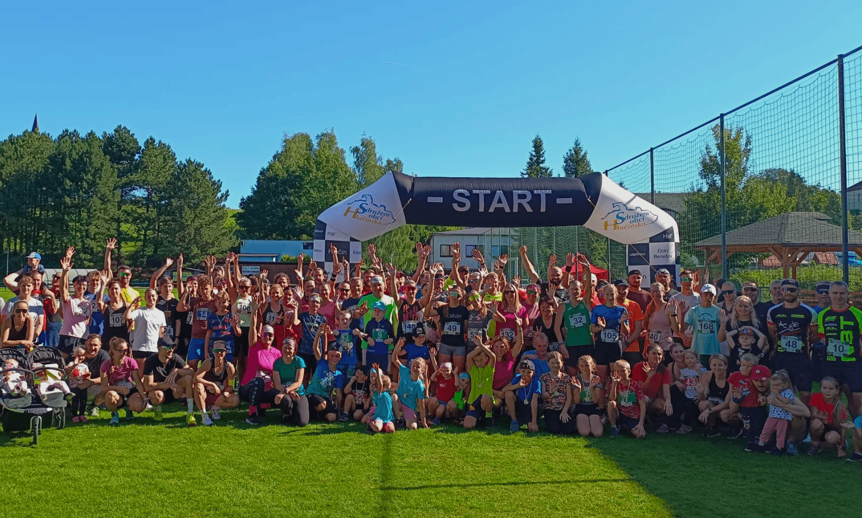 spolecne foto na startu