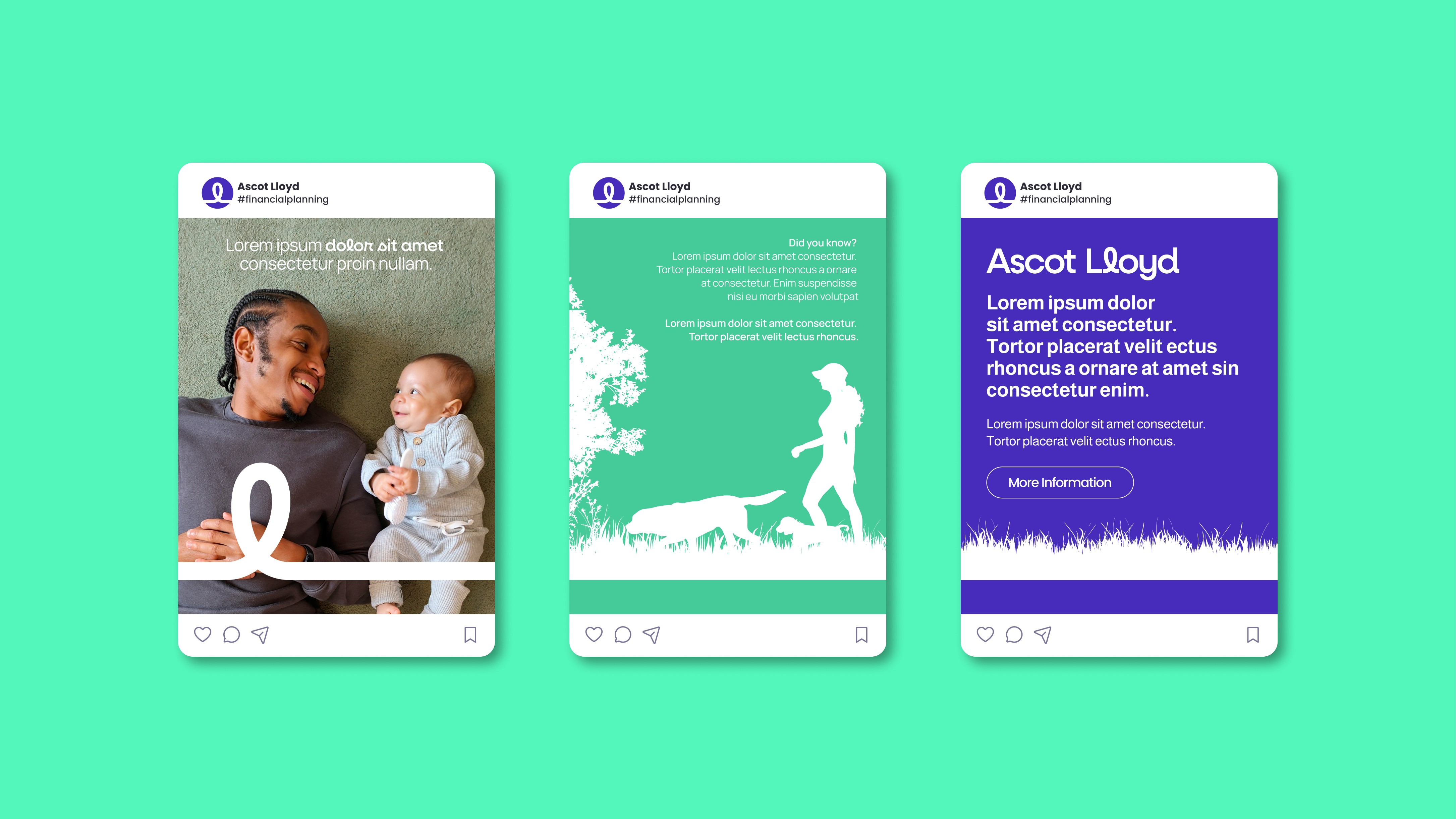 Man holing iPad showcasing Premier Miton web design concept screen.
