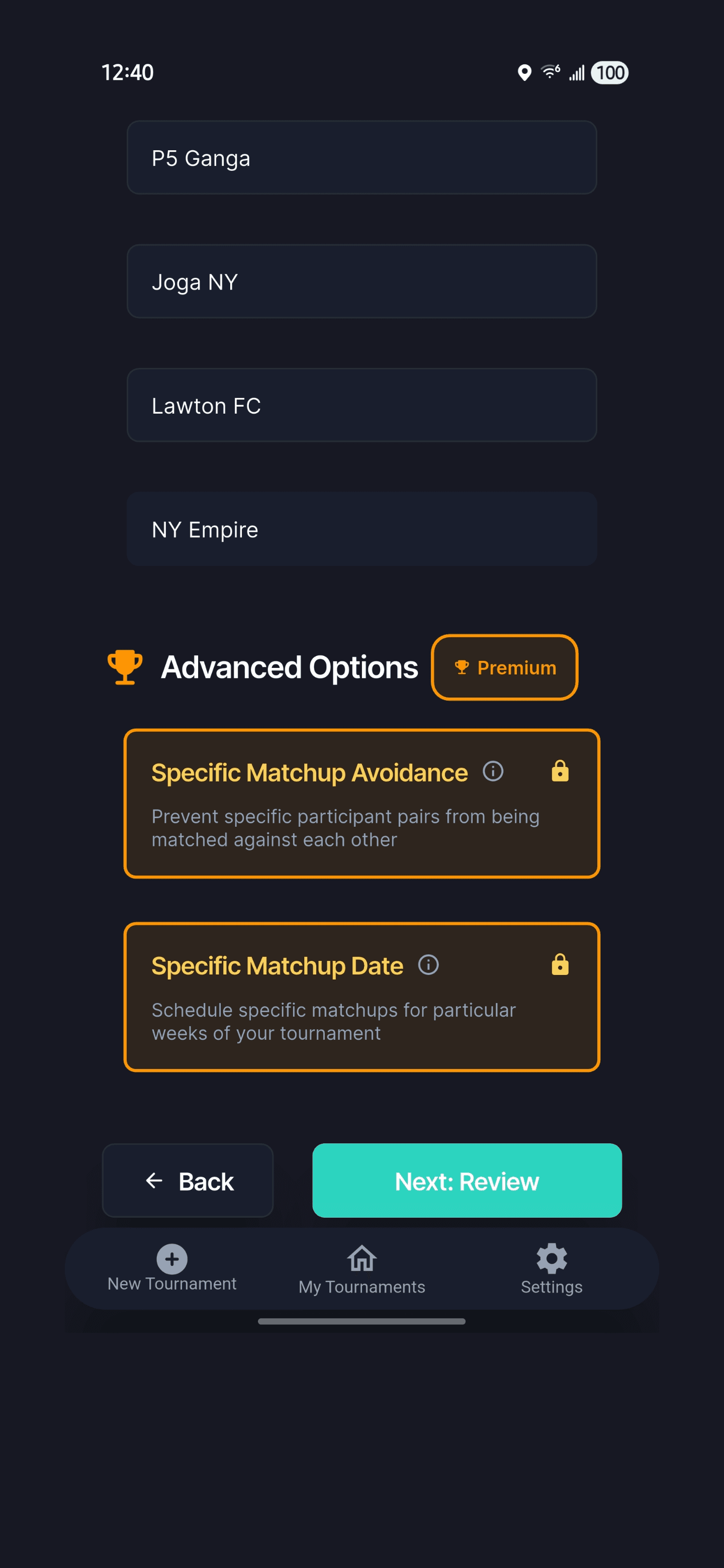 BrackIt advanced options screenshot