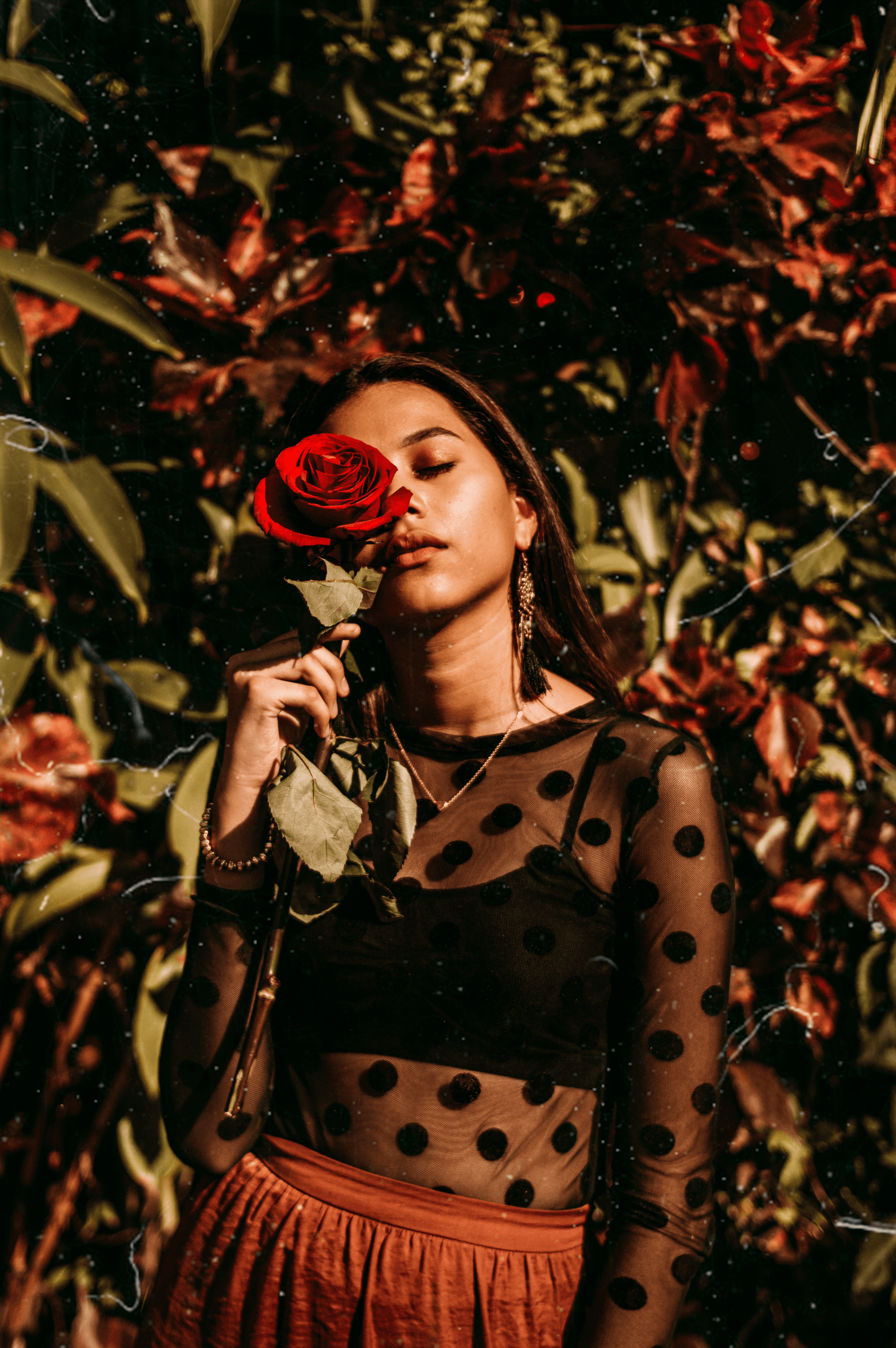 Creative portrait shot by Studio 222 with cinematic lighting