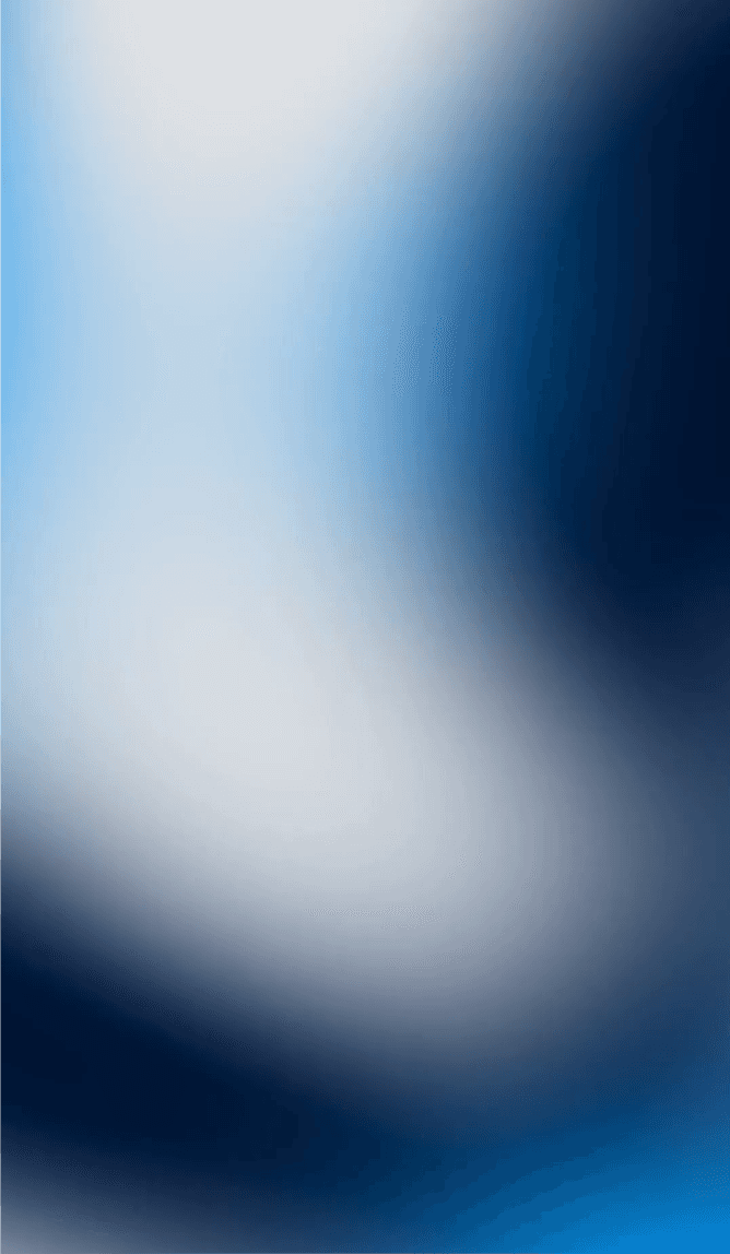 Blue-toned gradients in soft shapes