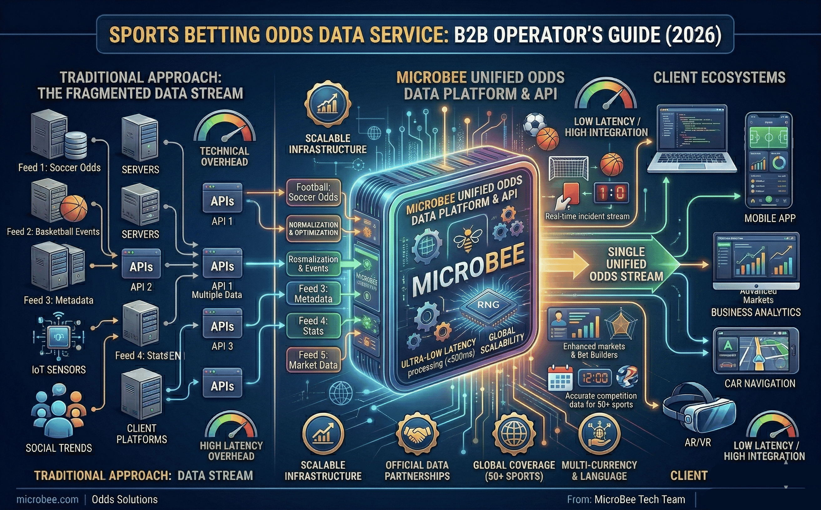 Odds Data Service: How Real-Time Feeds Power Sportsbooks (2026 Guide)