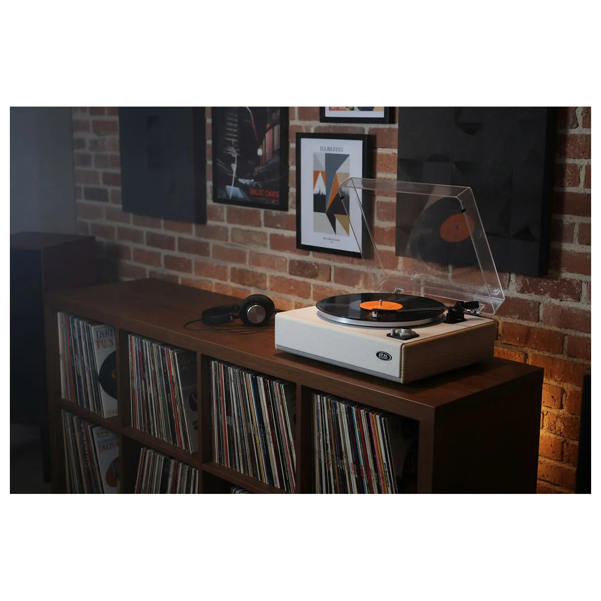 en l'état pour pièces platine vinyle hi-fi vintage Dynamic Speaker PL-710