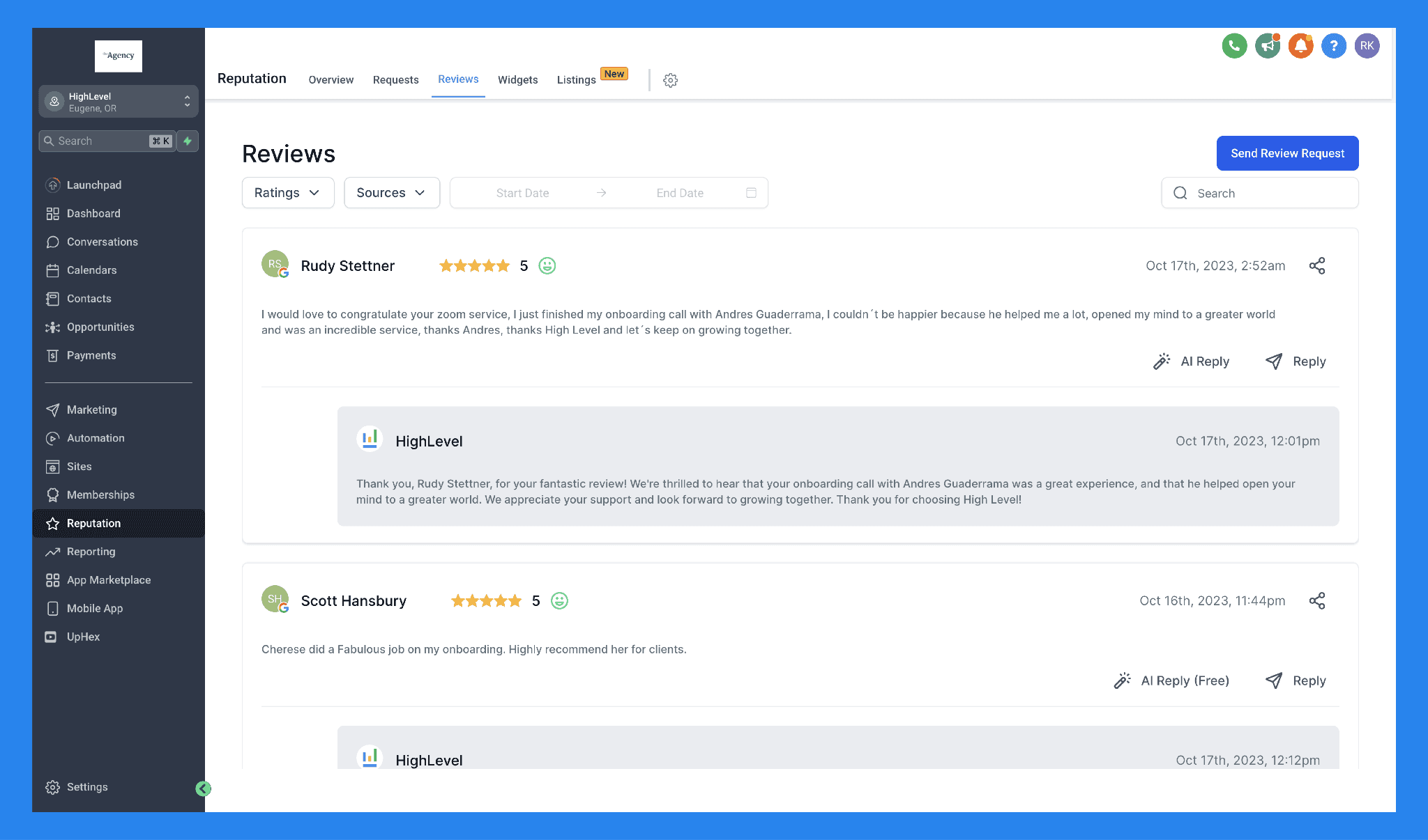 GoHighLevel Key Features: AI Features