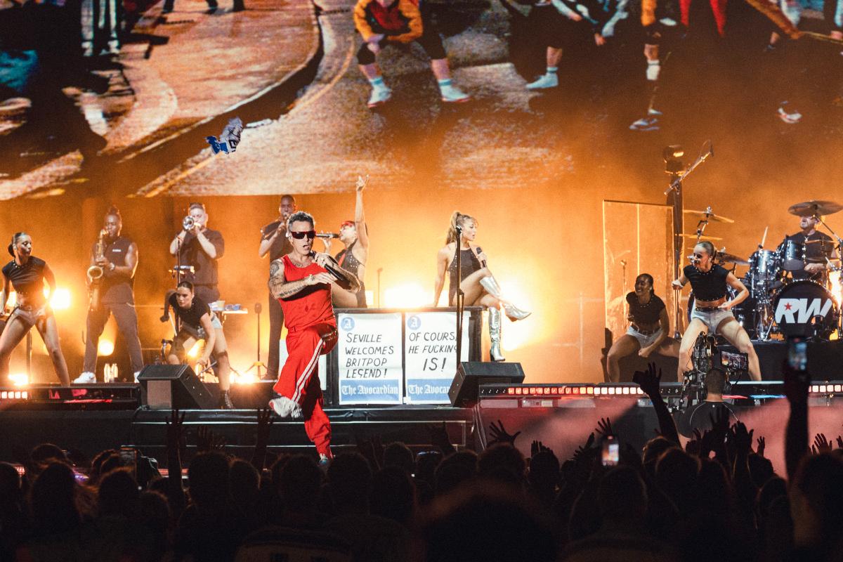 © Robbie Williams en Icónica Sevilla · Óscar Romero