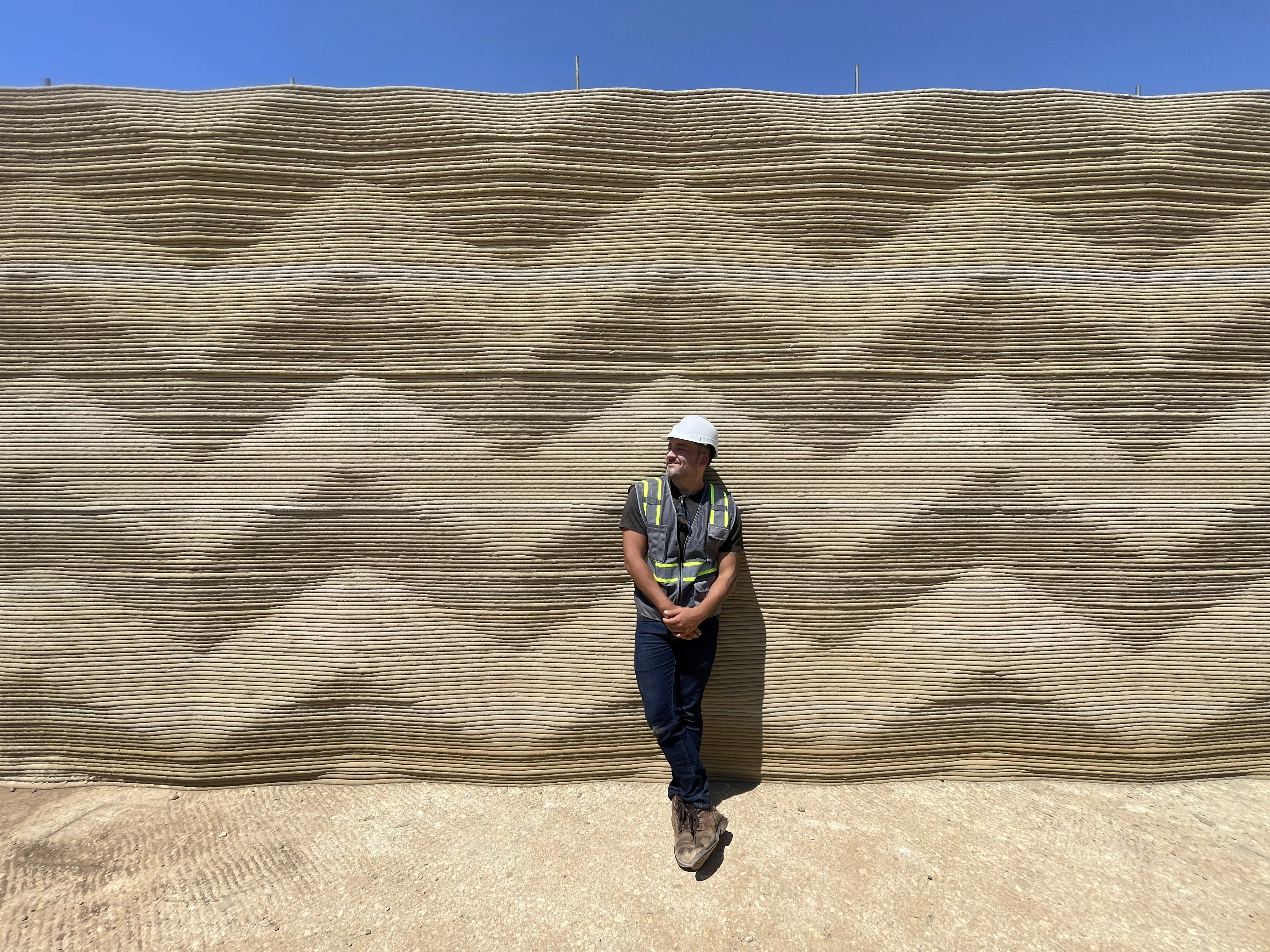 David Bradshaw 3D Printed Wall in Austin Texas