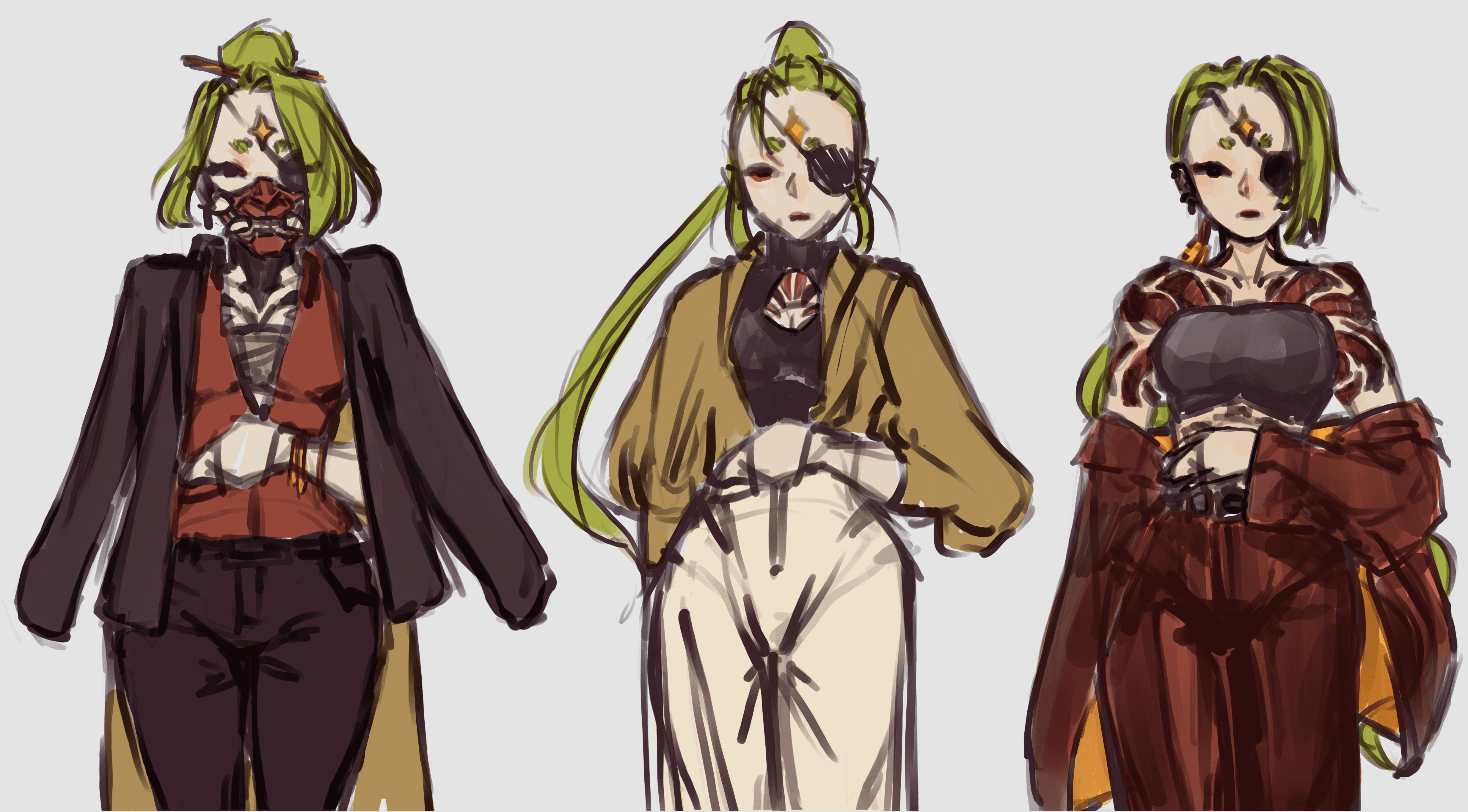 Yakuza Outfit Design