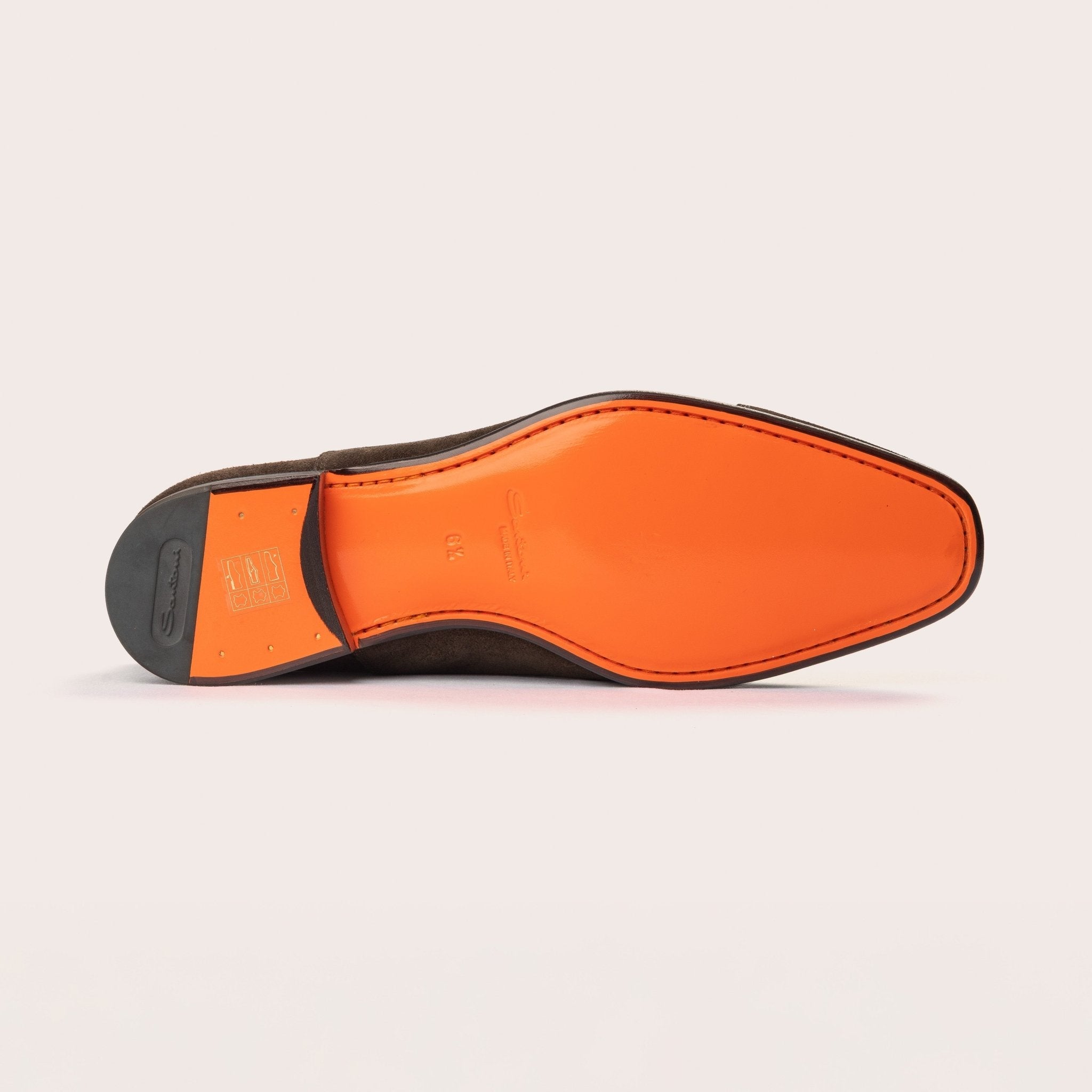 Men's brown suede Oxford shoe - Mandelli UK