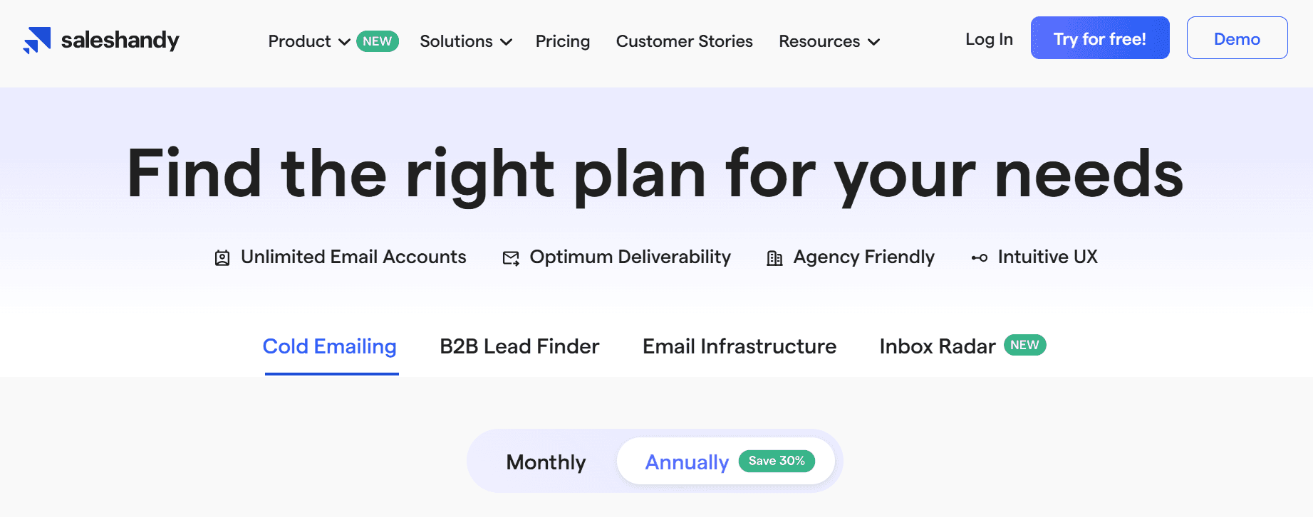 saleshandy - Lead Nurturing Tools