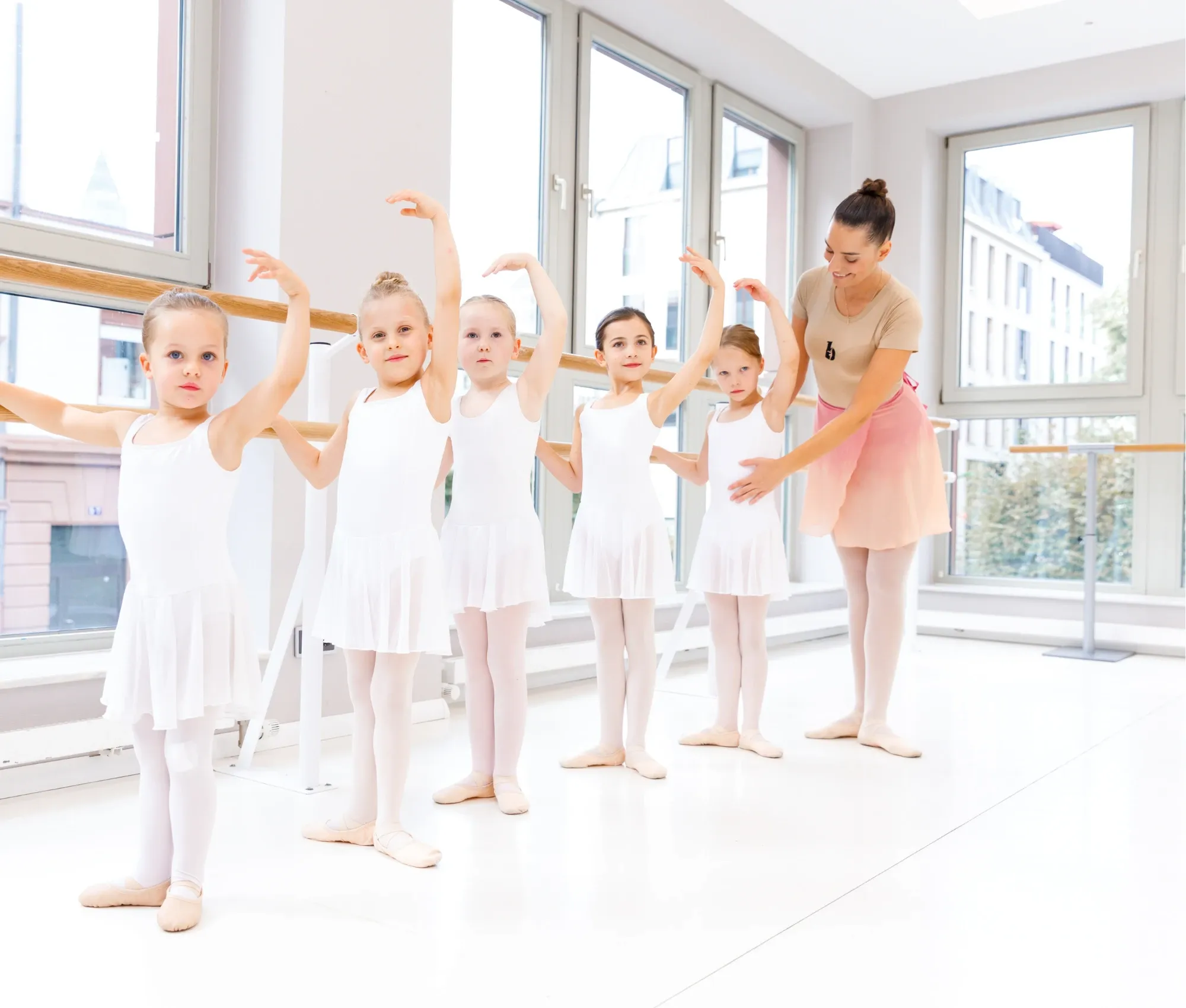 kids dance balance practice