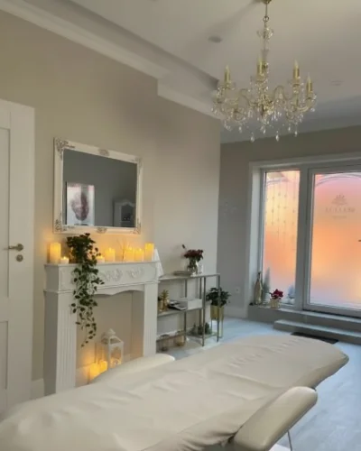 Gabinet Belleza Beauty przytulne miejsce gotowe do wykonania zabiegu masażu