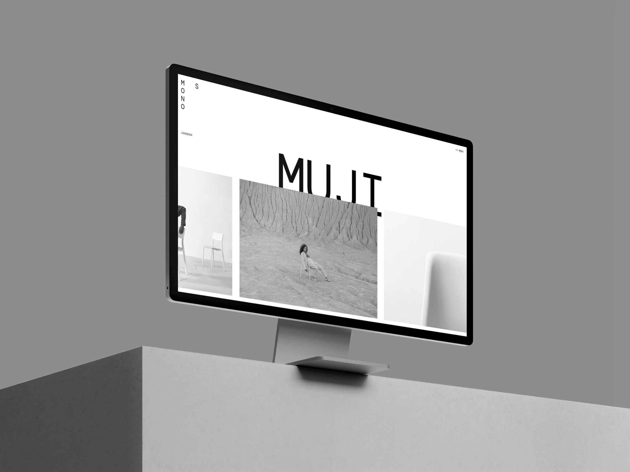 SwissMono — 黑白极简现代创意机构官网设计灵感