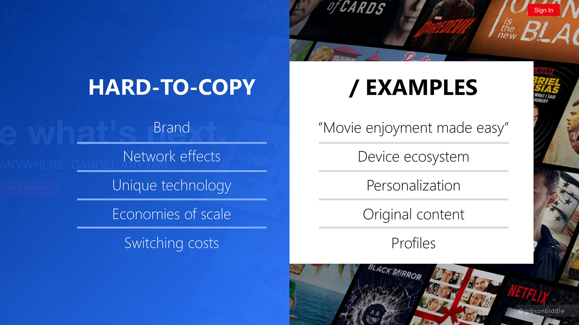 gibson biddle presentation slides