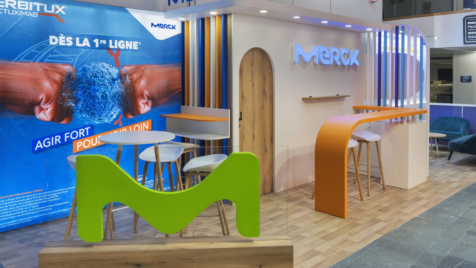 Stand Merck par Expace