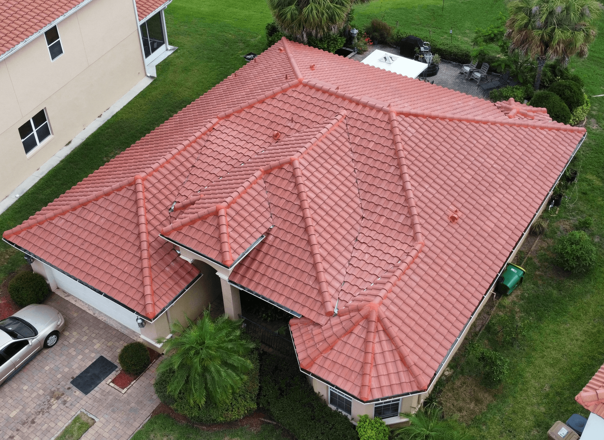 black and white glass building