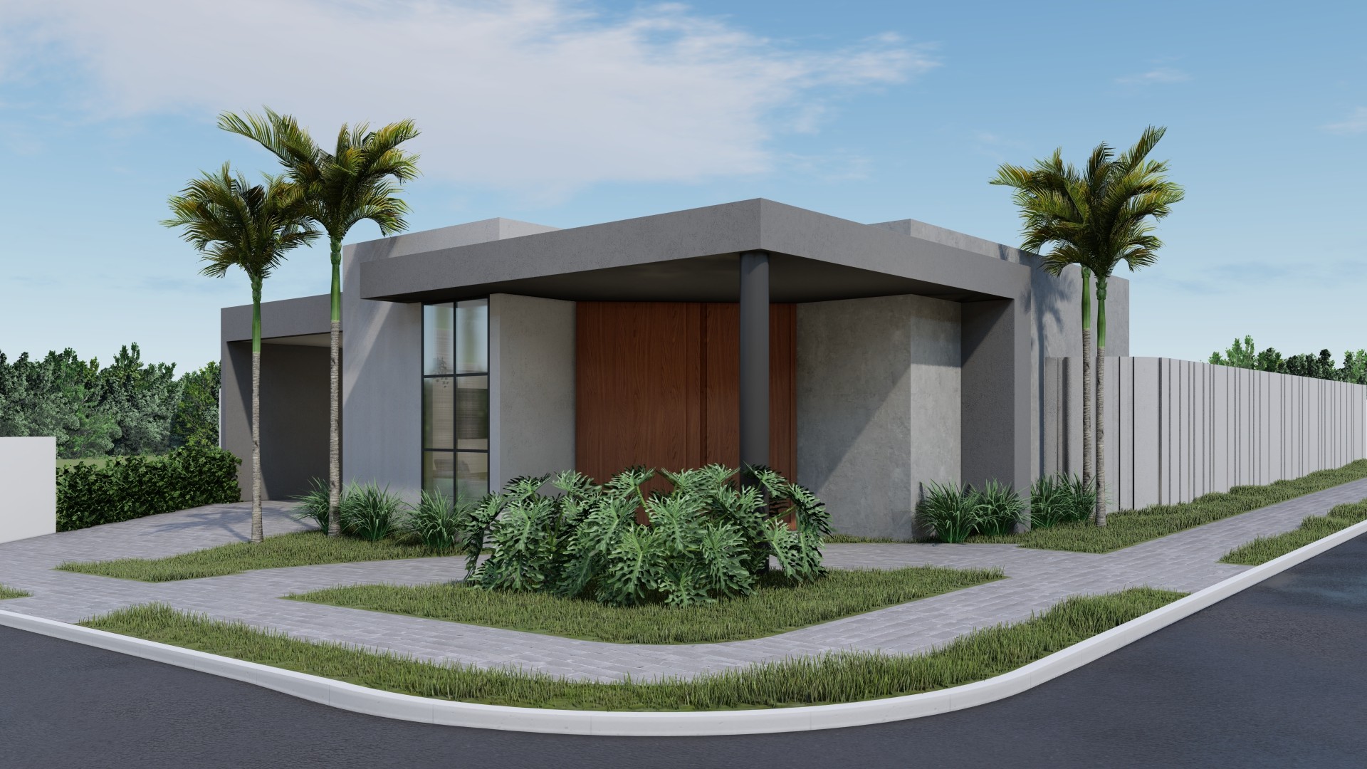 Um projeto arquitetônico de uma residência feita para encantar hoje e continuar atual por muitos anos. Essa casa de investimento foi solicitada pelos nossos clientes com o intuito de ser atemporal, linhas limpas, integração entre os ambientes e uma fachada marcante na esquina, que valoriza ainda mais o projeto. A área de lazer com piscina cria um espaço desejado por diferentes perfis de compradores. Quando o projeto une beleza, conforto e estratégia, o resultado é um imóvel mais valorizado e muito mais fácil de vender. 💛