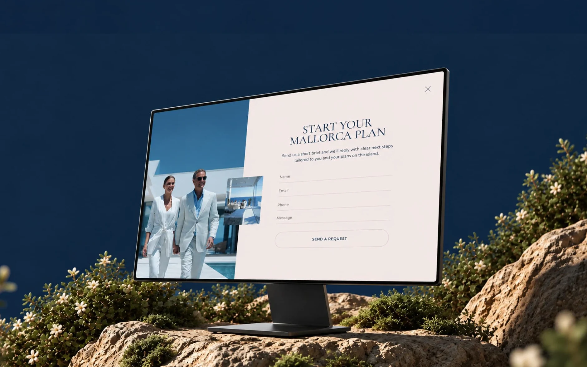 Start your Mallorca plan: the request form