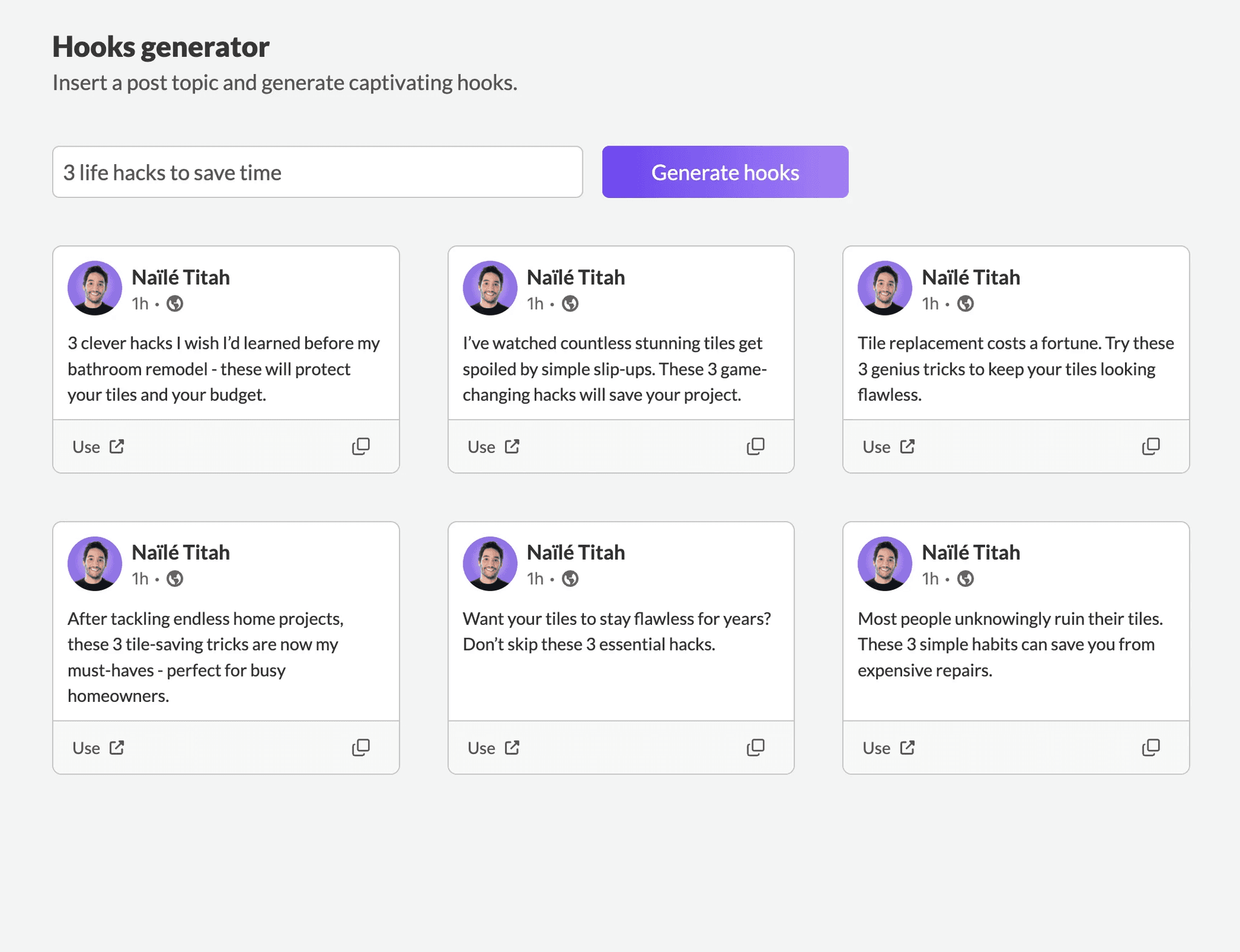 MagicPost's hooks generator