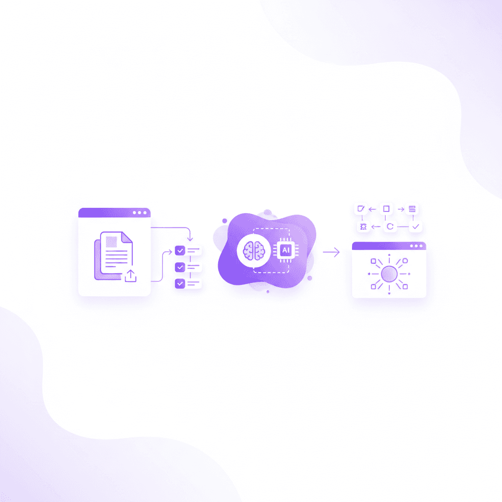 Penseum transforming PDF notes into active recall flashcards and interactive tutoring sessions