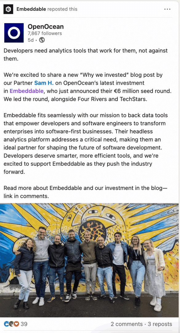 Marketing spotlight: Embeddable Social Media