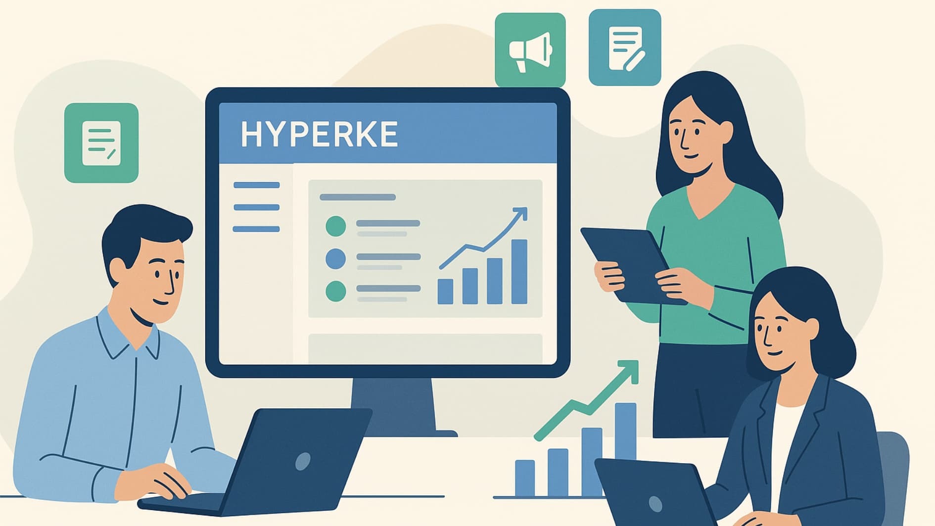 Agency team using digital dashboards and analytics to strengthen The Foundation for Agency Growth.