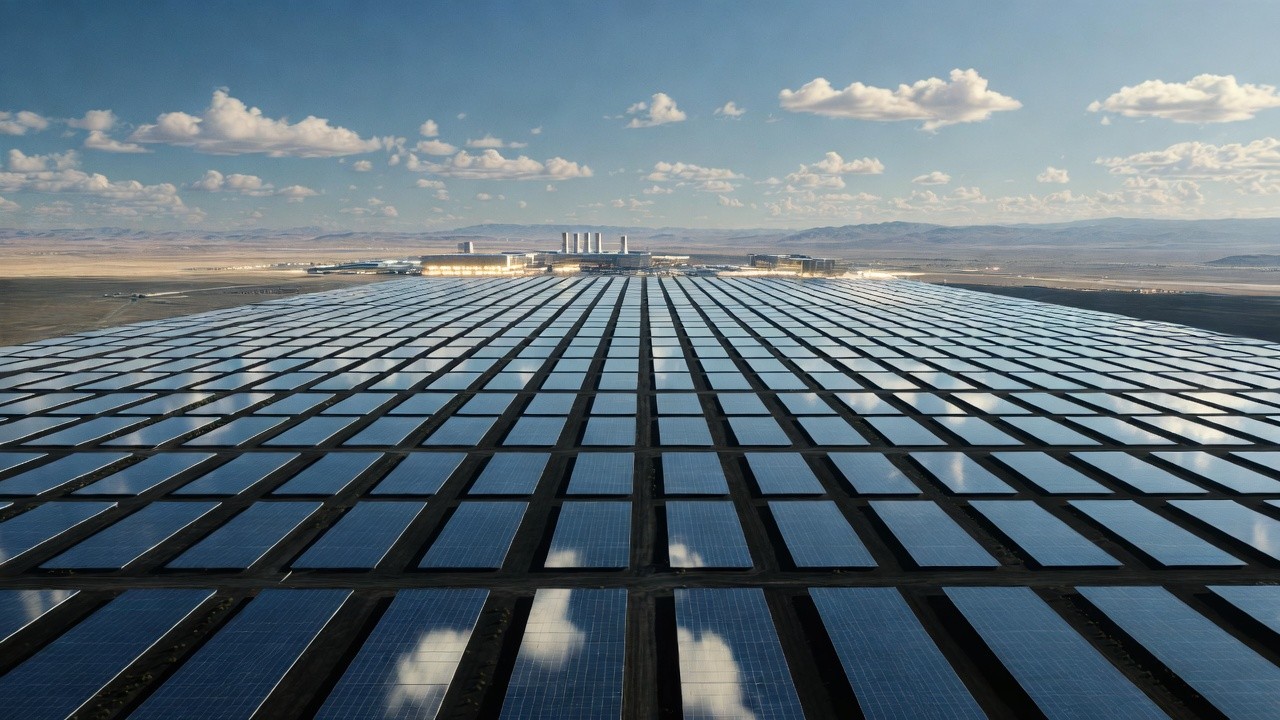 Man carrying a package outside a building