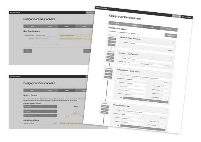 Questionnaire forms