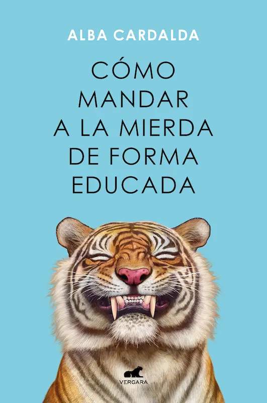 Alba Cardalda著『Cómo mandar a la mierda de forma educada』の表紙