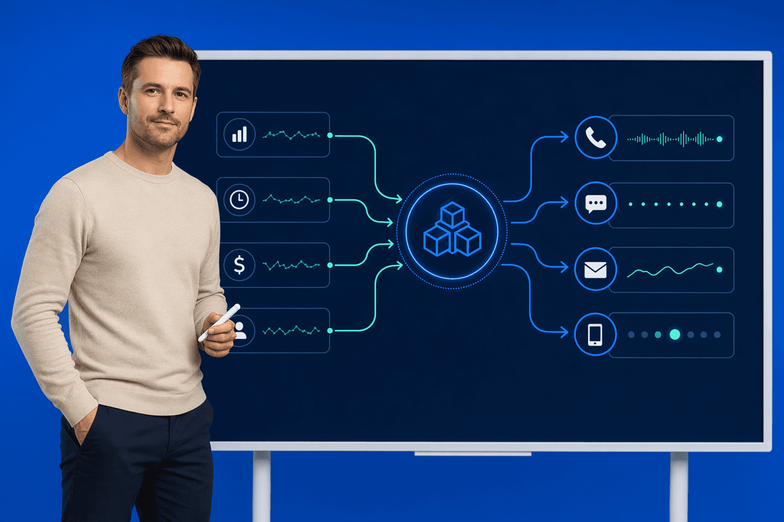 Illustration for: Channel Optimization and Communication Preference Engines