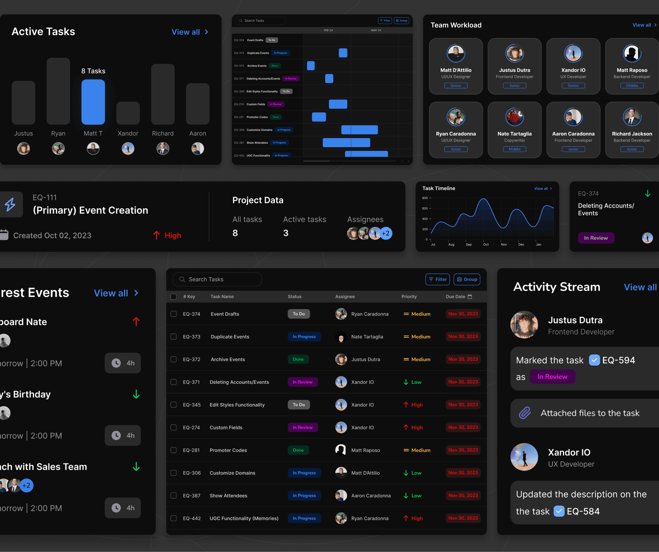 Taskflow Hi-Fi Components