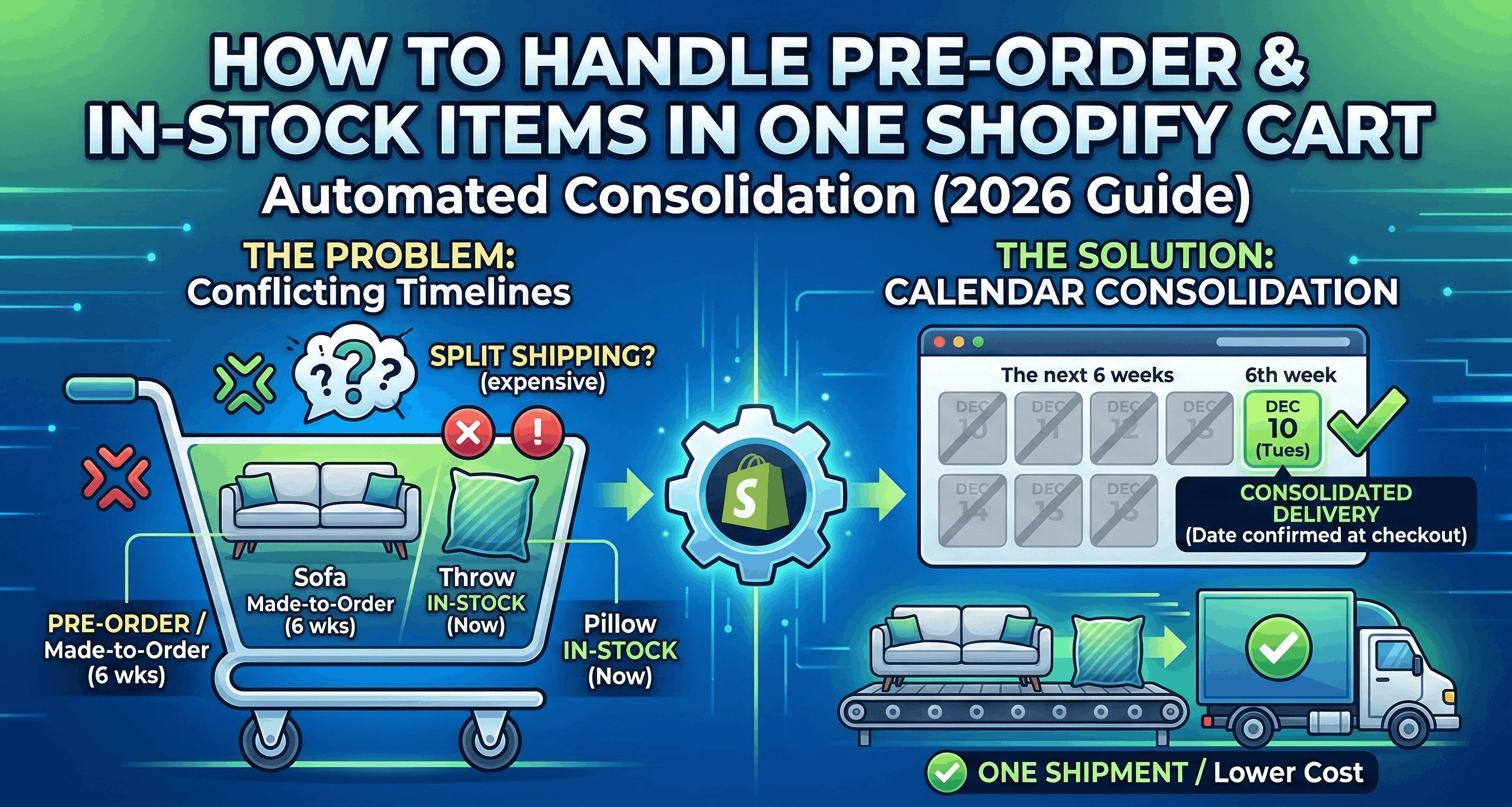 How to Handle Pre-Order and In-Stock Items in One Shopify Cart