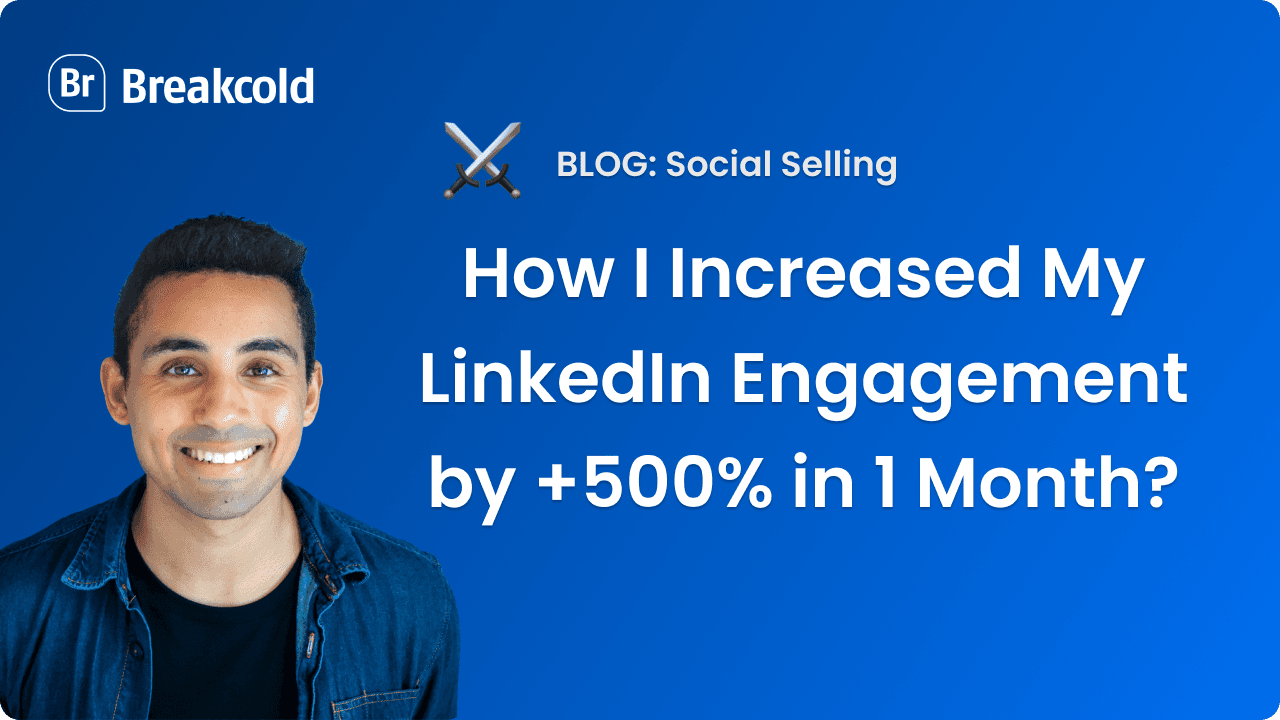 How I Increased My LinkedIn Engagement by +500% in 1 Month?