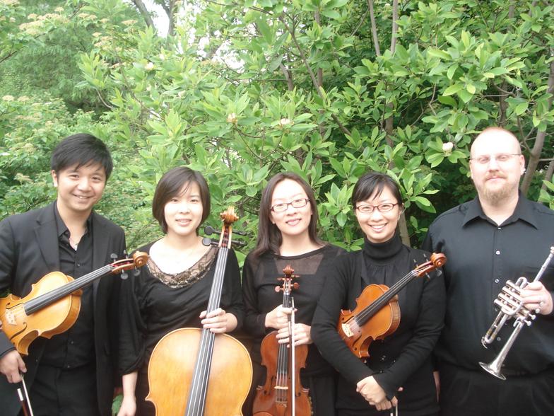 Joy Musics ensemble with trumpet